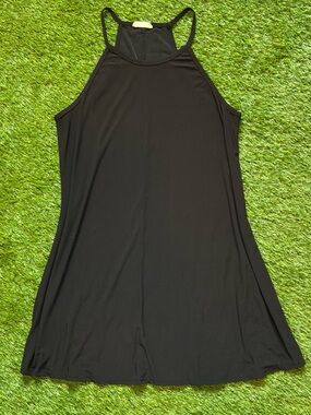 PINC Black Racerback Swing Mini Dress Large